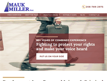 Tablet Screenshot of idahojustice.com